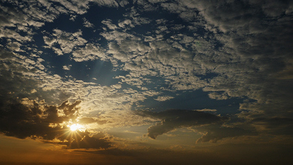 Summer Sunrise and Clouds Summer Sunrise and Clouds