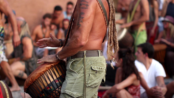 Ibiza Hippie Benirras Drummers 1 Ibiza Hippie Benirras Drummers 1