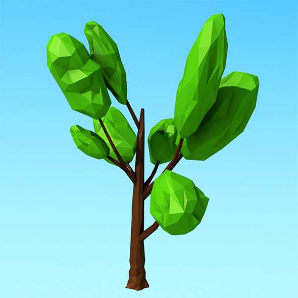 3DOcean Low Poly Tree 10182252 3DOcean Low Poly Tree 10182252
