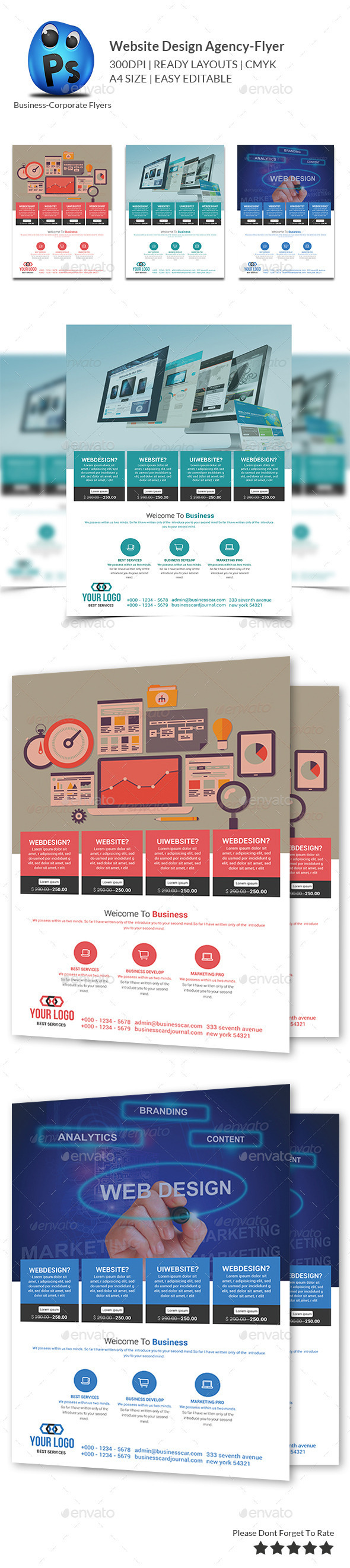 GraphicRiver Website Design Agency Flyer 10147158 GraphicRiver Website Design Agency Flyer 10147158
