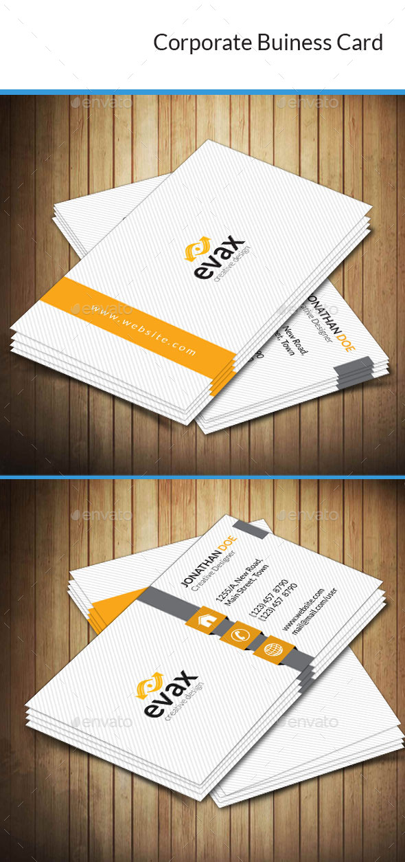GraphicRiver Corporate Business Card 10184816 GraphicRiver Corporate Business Card 10184816