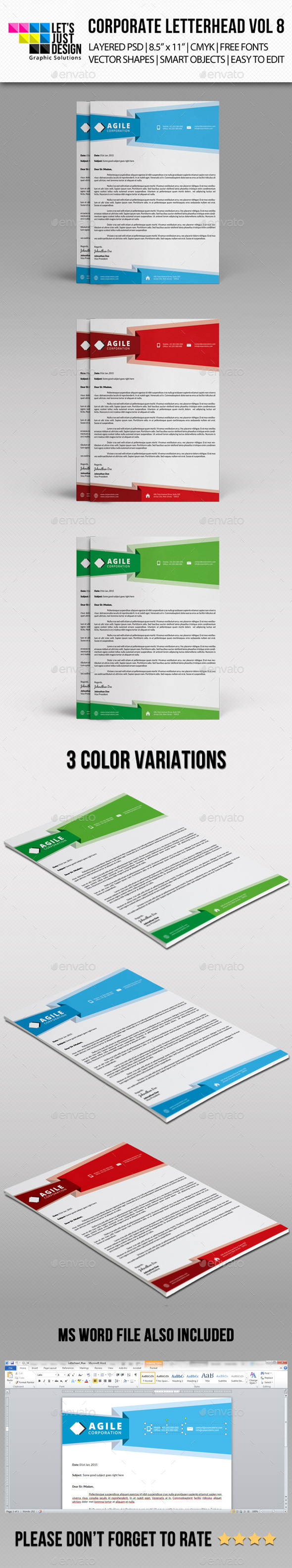 GraphicRiver Corporate Letterhead Vol 8 10145376 GraphicRiver Corporate Letterhead Vol 8 10145376
