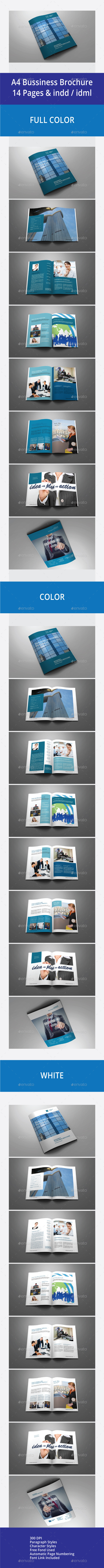 GraphicRiver A4 Bussiness Brochure 10185251 GraphicRiver A4 Bussiness Brochure 10185251