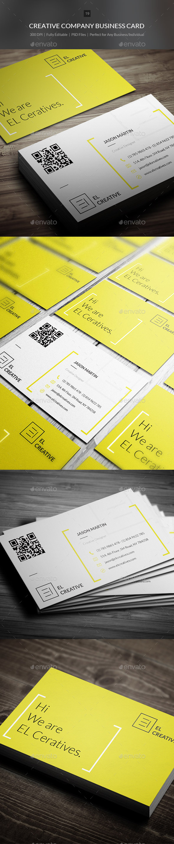 GraphicRiver Creative Company Business Card 19 10185390 GraphicRiver Creative Company Business Card 19 10185390