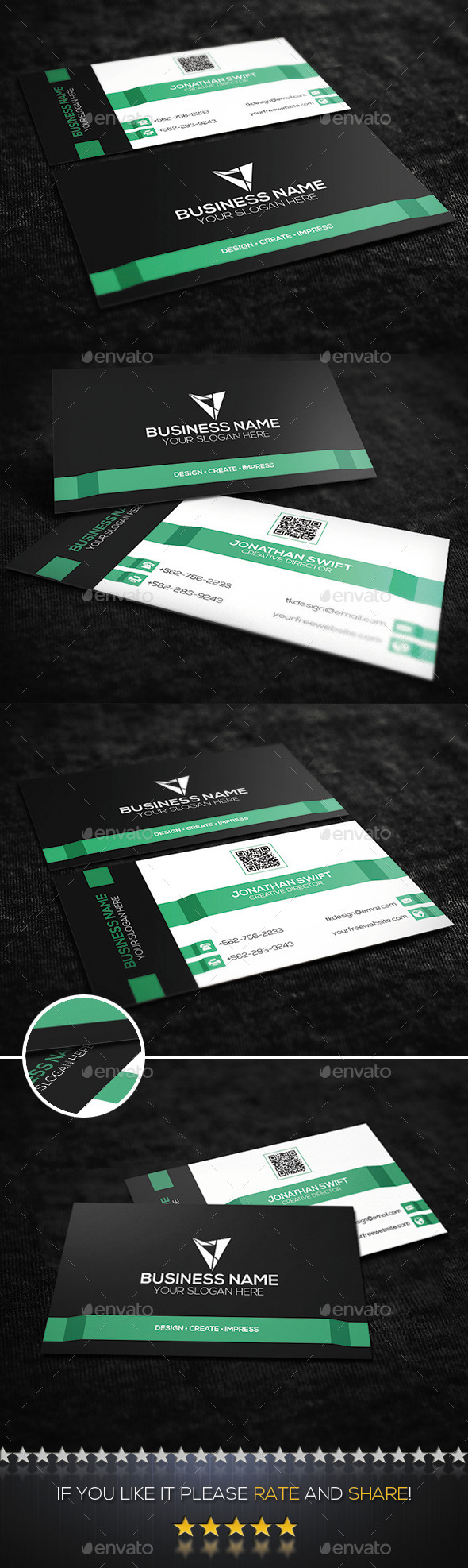GraphicRiver Mint Green Corporate Business Card 10185938 GraphicRiver Mint Green Corporate Business Card 10185938