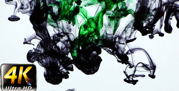 Colorful Paint Ink Drops Splash in Underwater 33 Colorful Paint Ink Drops Splash in Underwater 33
