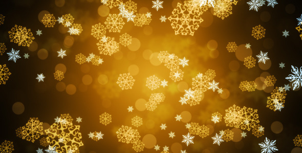 Golden Snow Flakes Golden Snow Flakes