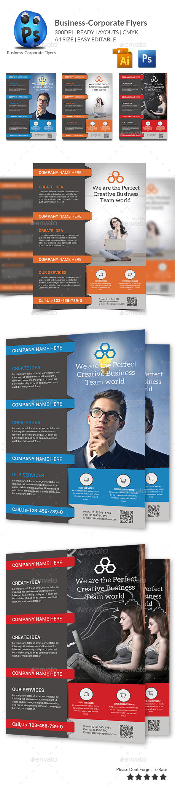 GraphicRiver Corporate Business Flyer Template 10187120 GraphicRiver Corporate Business Flyer Template 10187120