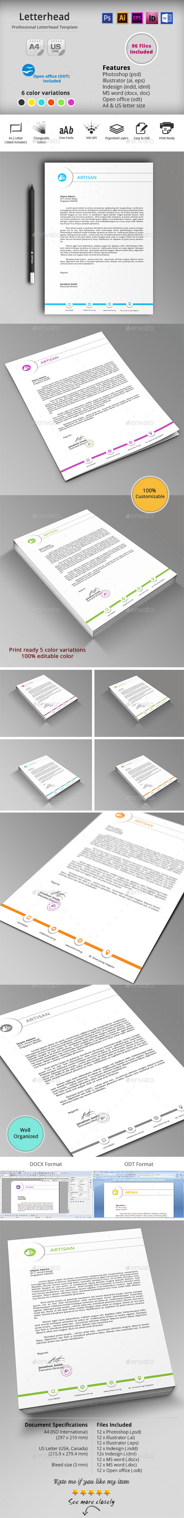 GraphicRiver Letterhead 10187537 GraphicRiver Letterhead 10187537