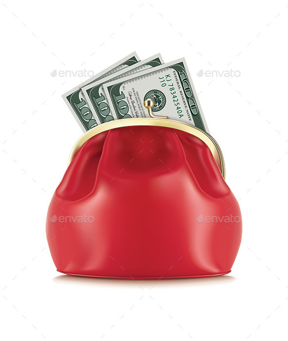 GraphicRiver Wallet with Dollar 10187814 GraphicRiver Wallet with Dollar 10187814