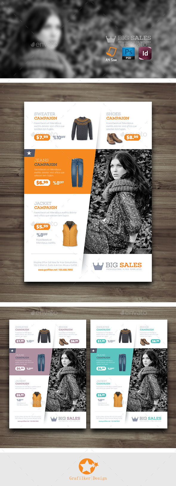 GraphicRiver Shopping Flyer Templates 10188851 GraphicRiver Shopping Flyer Templates 10188851