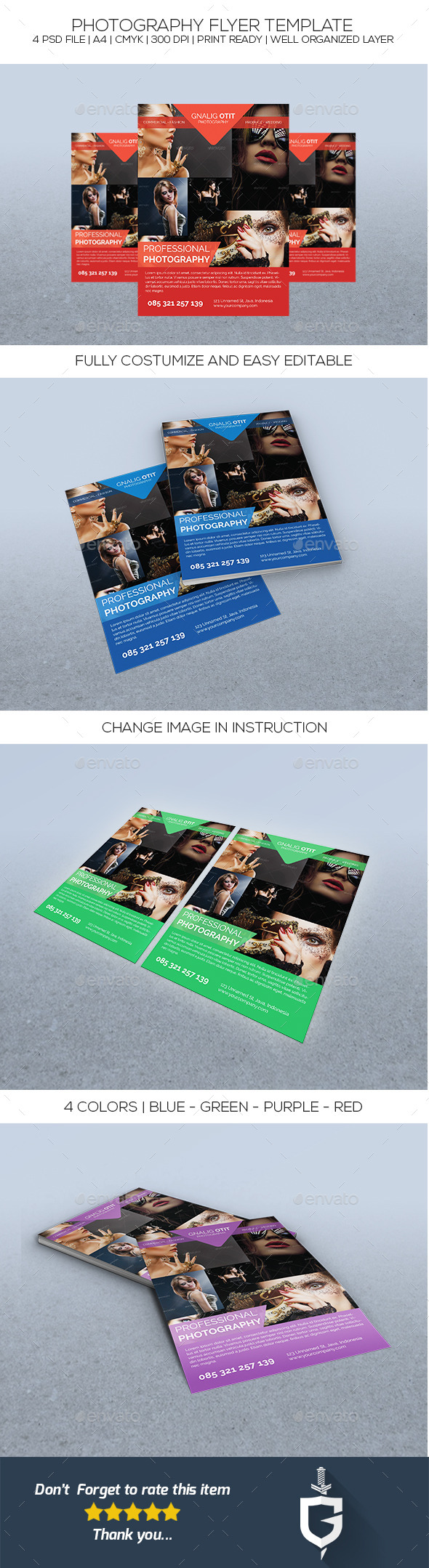GraphicRiver Photography Flyer Template 10189600 GraphicRiver Photography Flyer Template 10189600