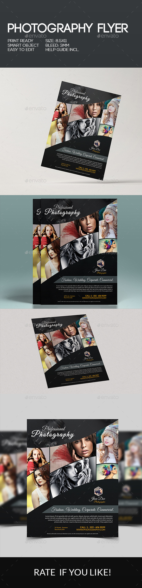 GraphicRiver Photography Flyer 10190097 GraphicRiver Photography Flyer 10190097