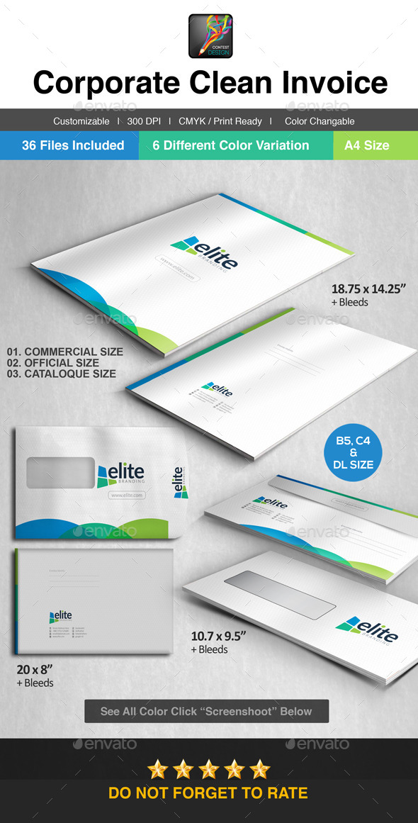 Elite Official Envelop Package Elite Official Envelop Package