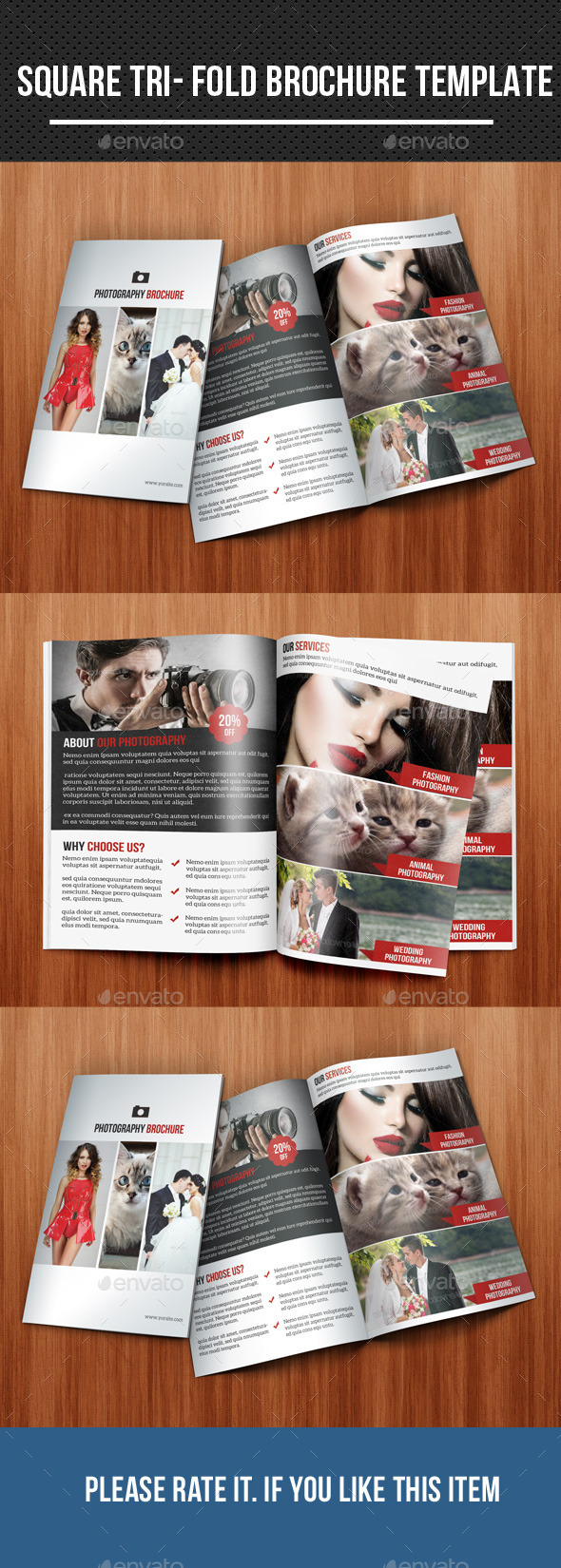 GraphicRiver Photography Bi-Fold Brochure 10191190 GraphicRiver Photography Bi-Fold Brochure 10191190