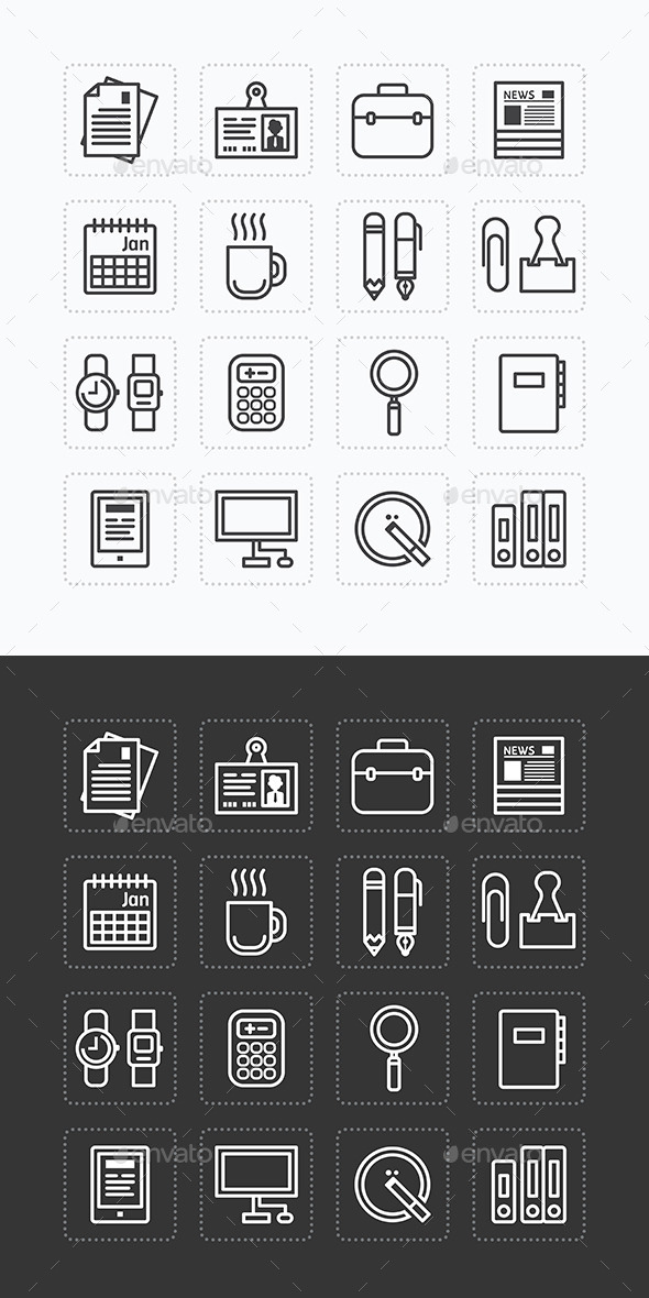 GraphicRiver Business Icons Set Modern Flat Icons 10191206 GraphicRiver Business Icons Set Modern Flat Icons 10191206