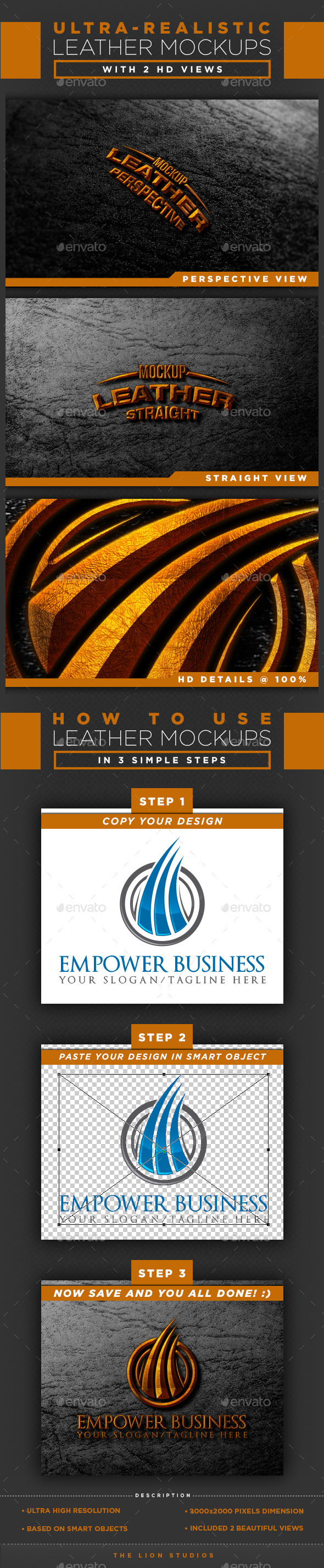 GraphicRiver HD Leather Mockups 10191291 GraphicRiver HD Leather Mockups 10191291