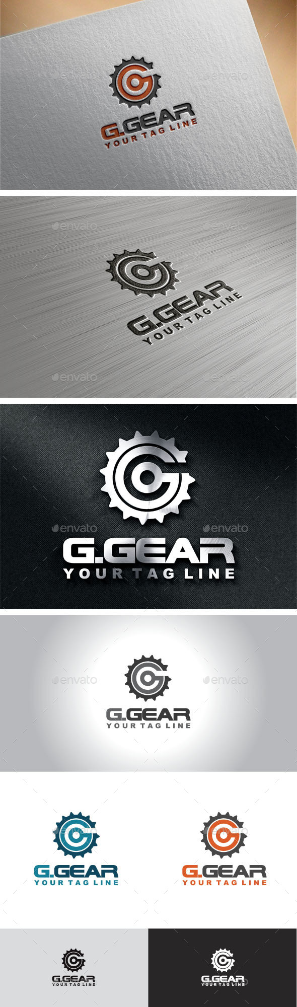 GraphicRiver Gear Letter G Logo 10191400 GraphicRiver Gear Letter G Logo 10191400