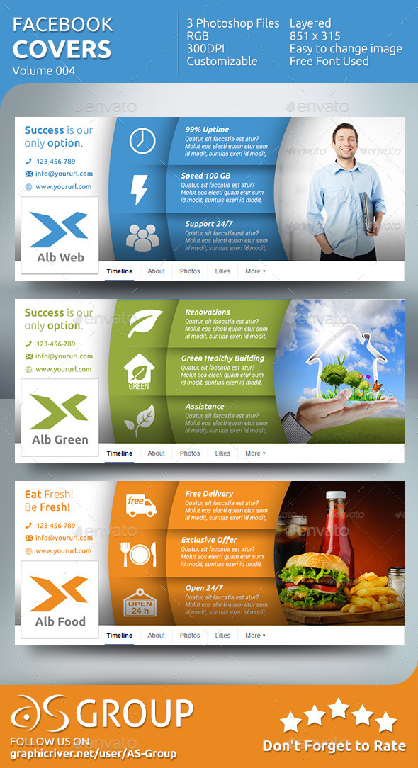 GraphicRiver Facebook Covers v004 10192035 GraphicRiver Facebook Covers v004 10192035