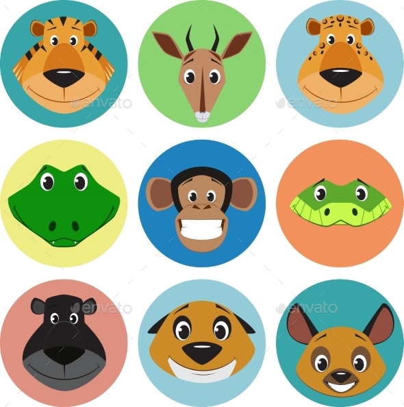 GraphicRiver Collection of Animals 10192113 GraphicRiver Collection of Animals 10192113