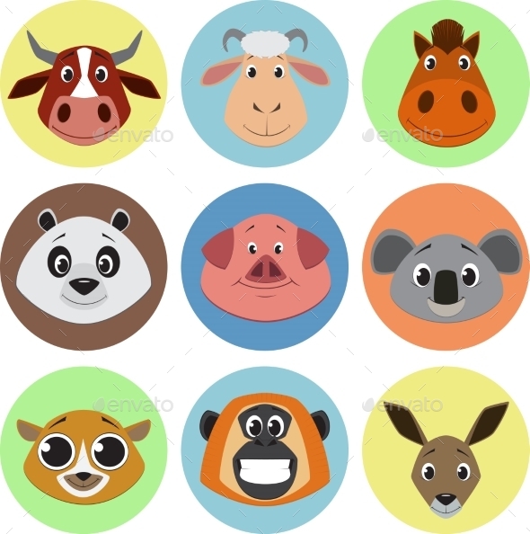 GraphicRiver Collection of Animals 10192118 GraphicRiver Collection of Animals 10192118