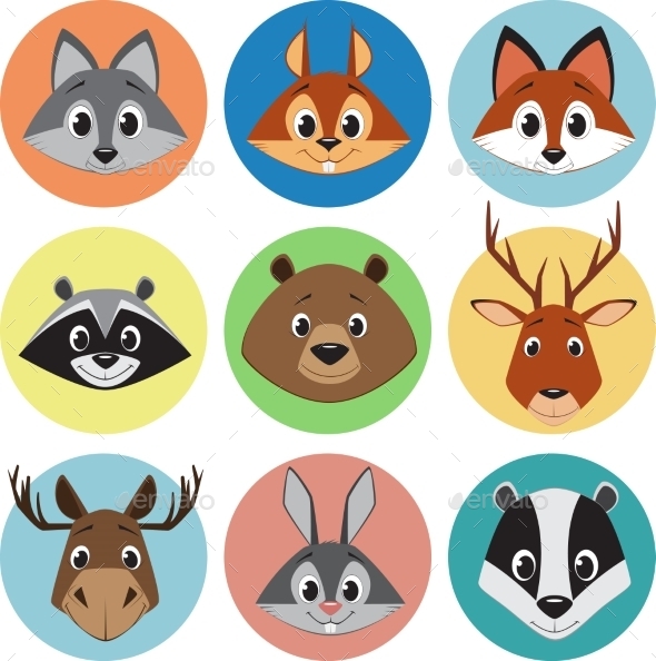 GraphicRiver Collection of Animals 10192119 GraphicRiver Collection of Animals 10192119