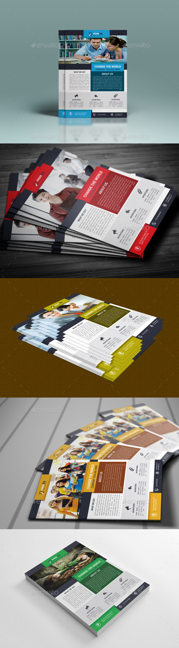 GraphicRiver Corporate Flyer Template 10192395 GraphicRiver Corporate Flyer Template 10192395
