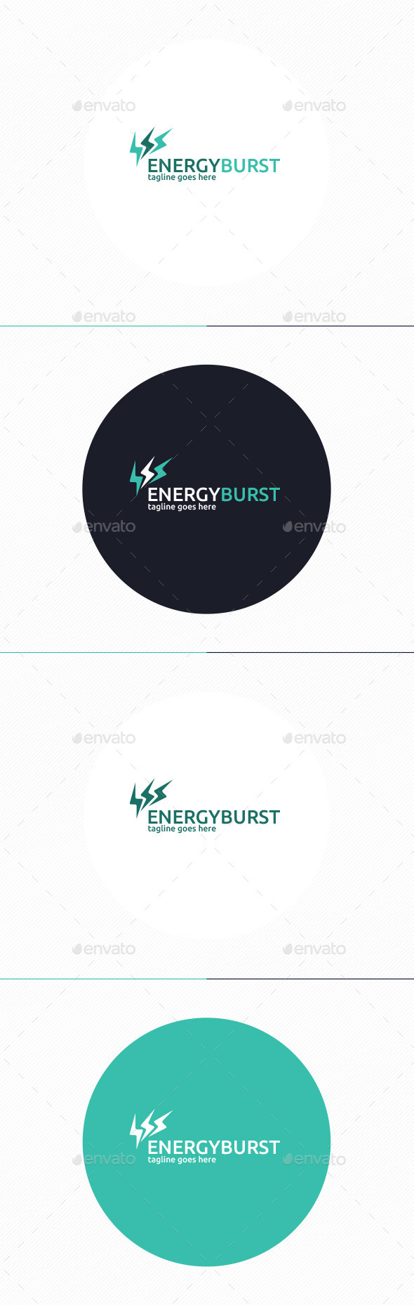 GraphicRiver Energy Burst Logo 10192519 GraphicRiver Energy Burst Logo 10192519