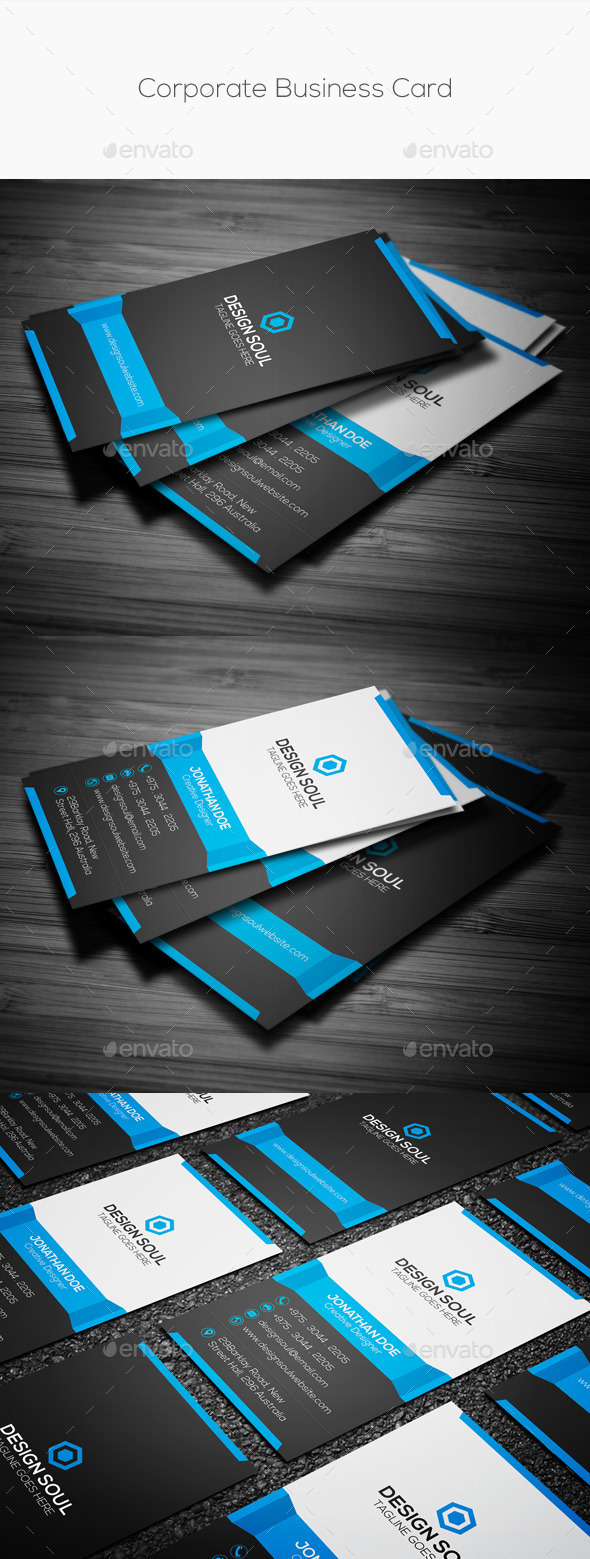 GraphicRiver Clean Vertical Corporate Business Card 10192915 GraphicRiver Clean Vertical Corporate Business Card 10192915
