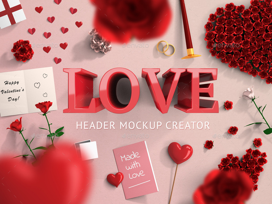 Love Header Mock-Up Creator