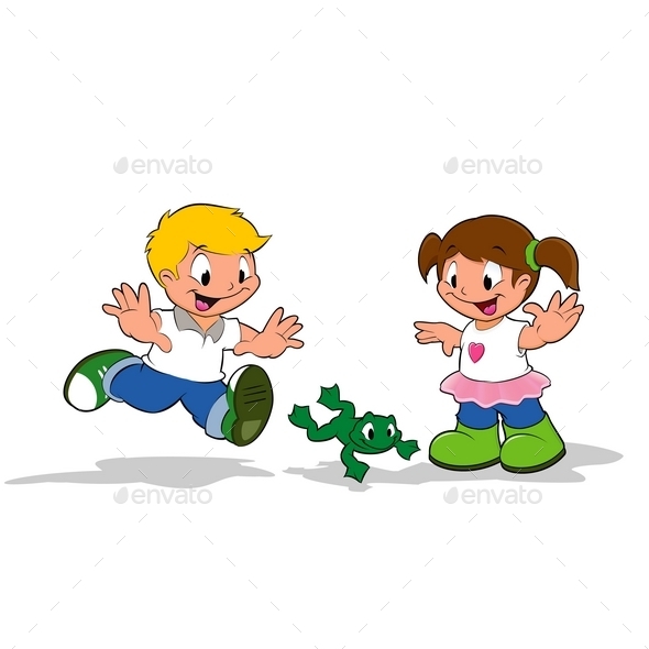 GraphicRiver Chasing Frog 10194888 GraphicRiver Chasing Frog 10194888