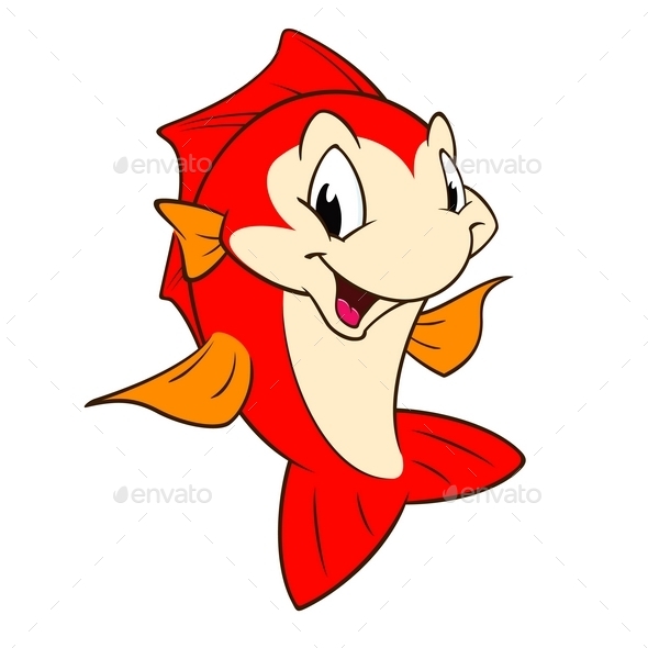 GraphicRiver Red Fish 10195043 GraphicRiver Red Fish 10195043