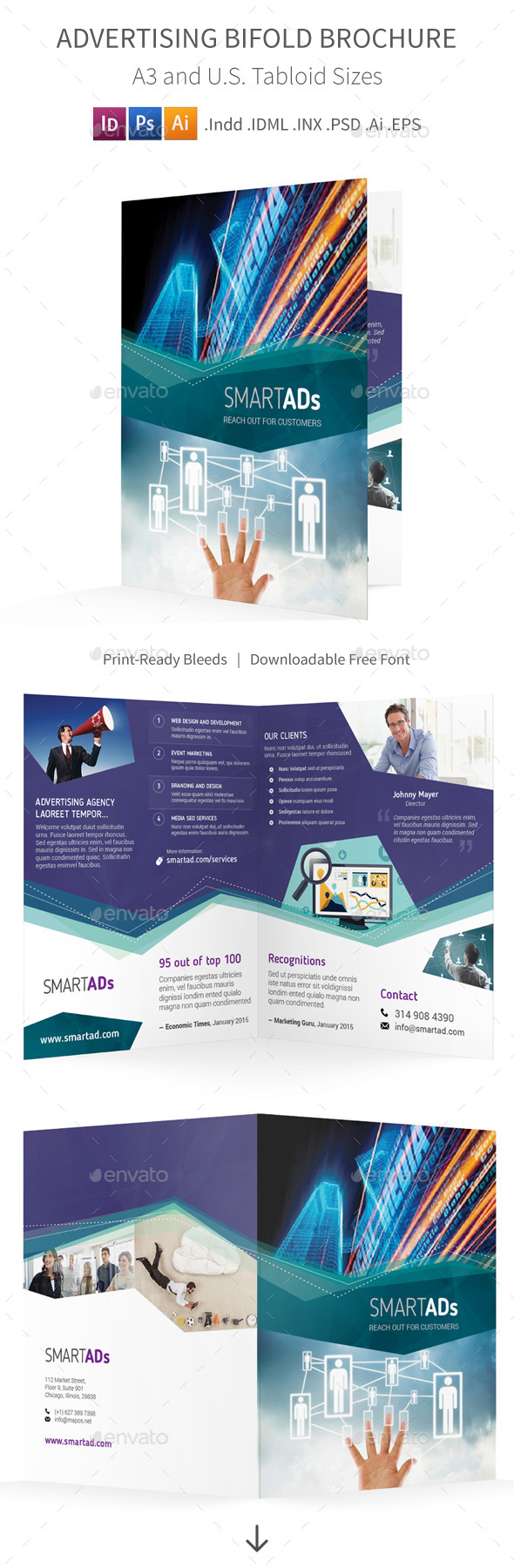 GraphicRiver Advertising Bifold Halffold Brochure 10197214 GraphicRiver Advertising Bifold Halffold Brochure 10197214