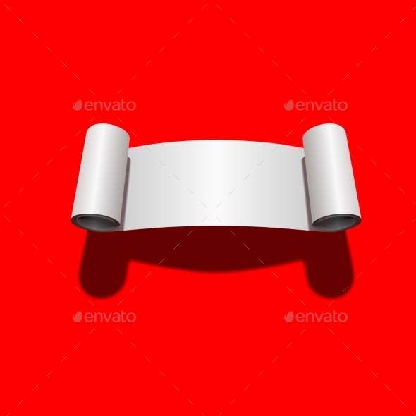 GraphicRiver Roll of Blank White Paper 10197254 GraphicRiver Roll of Blank White Paper 10197254