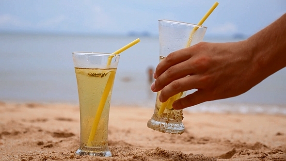 Cocktails on the Beach Cocktails on the Beach
