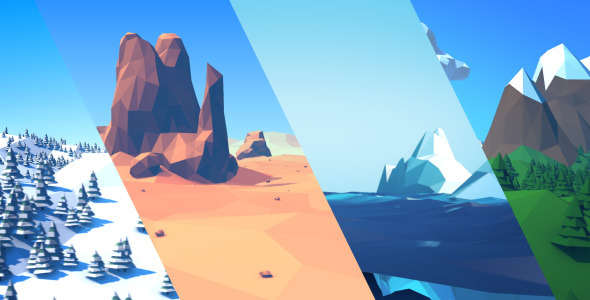 Low Poly Landscapes Low Poly Landscapes
