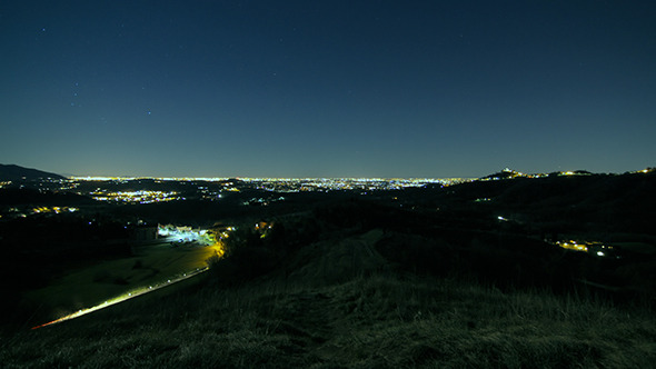 Starry Night on the Hill Starry Night on the Hill