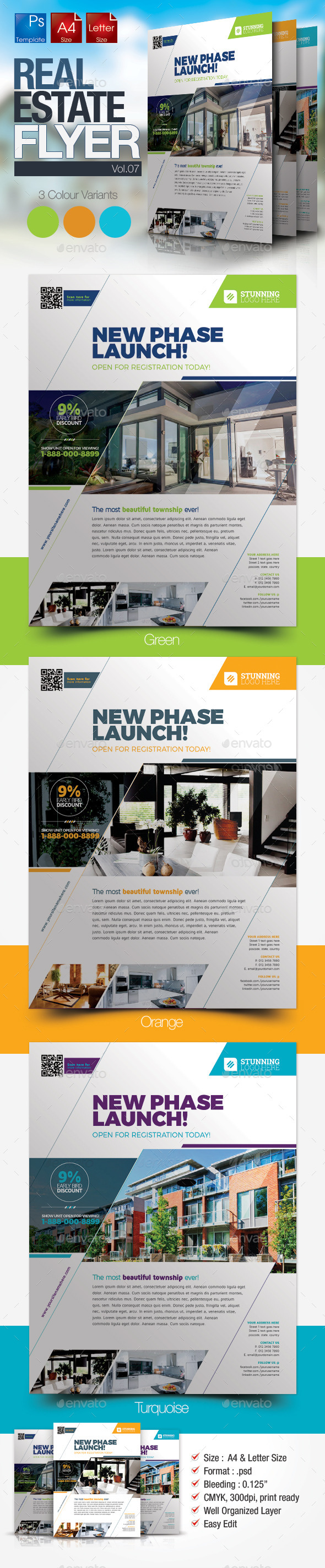 Simple Real Estate Flyer Vol.07 Simple Real Estate Flyer Vol.07