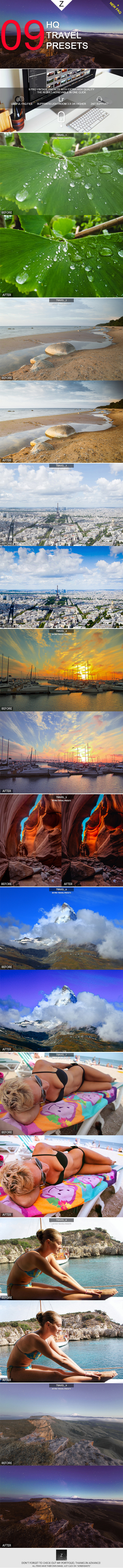 GraphicRiver 9 Travel Presets 10143512 GraphicRiver 9 Travel Presets 10143512
