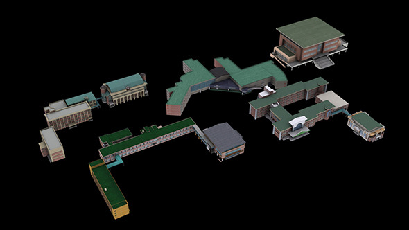 3DOcean Building Package A14 10200200 3DOcean Building Package A14 10200200