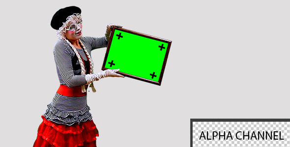 Mime With a Sign 3 Mime With a Sign 3