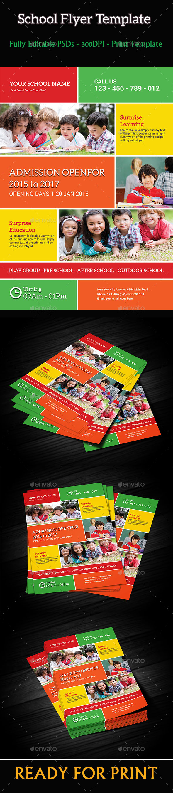 GraphicRiver School Flyer Template 10146218 GraphicRiver School Flyer Template 10146218