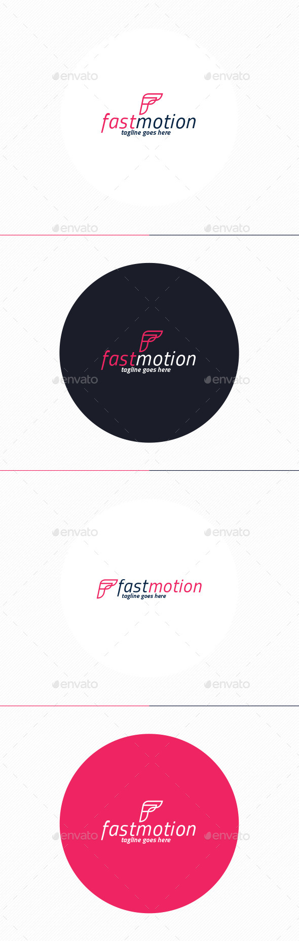 Fast Motion Logo • Letter F (Letters)