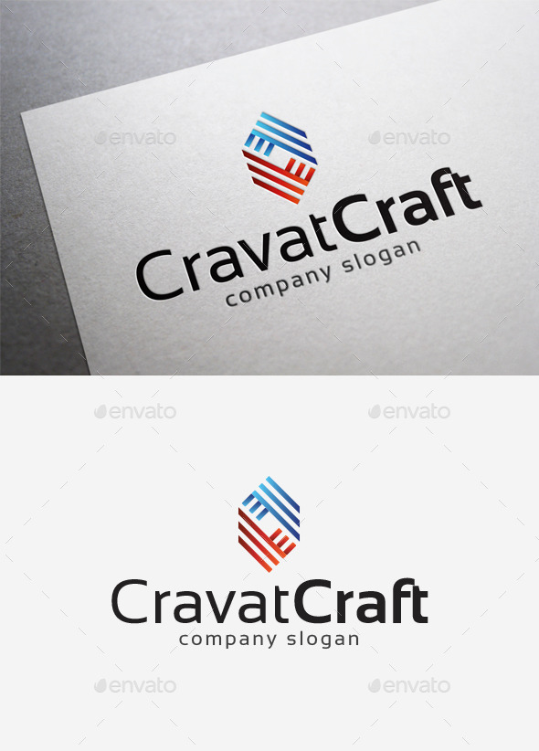 GraphicRiver Cravat Craft Logo 10202192 GraphicRiver Cravat Craft Logo 10202192
