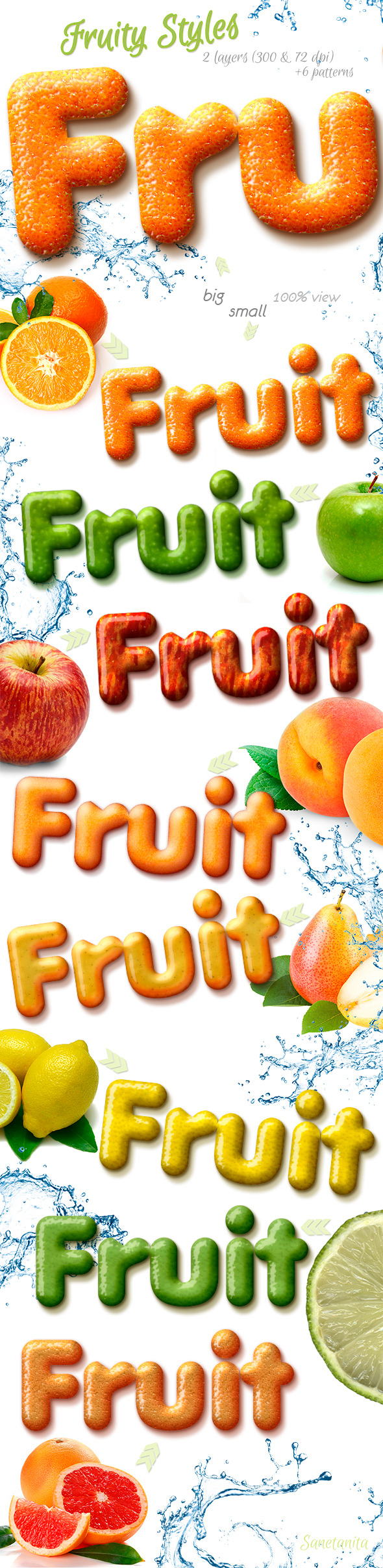 GraphicRiver Fruity Styles 10202278 GraphicRiver Fruity Styles 10202278