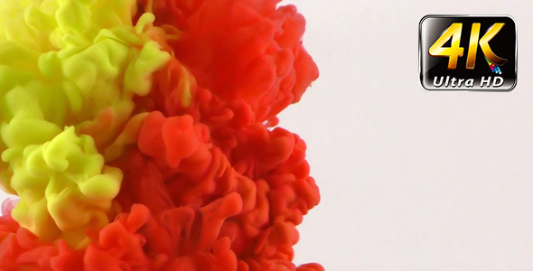 Colorful Paint Ink Drops Splash in Underwater 3 Colorful Paint Ink Drops Splash in Underwater 3