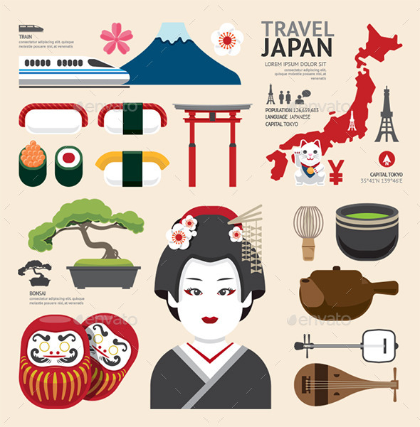 GraphicRiver Infographic Japan Travel Design 10185091 GraphicRiver Infographic Japan Travel Design 10185091