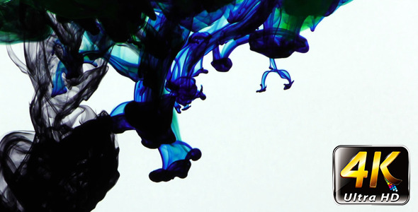 Colorful Paint Ink Drops Splash in Underwater 6 Colorful Paint Ink Drops Splash in Underwater 6