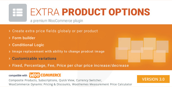 WooCommerce Extra Product Options - CodeCanyon Item for Sale