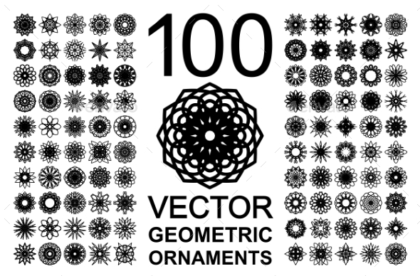 GraphicRiver Round Ornament Set 10204773 GraphicRiver Round Ornament Set 10204773